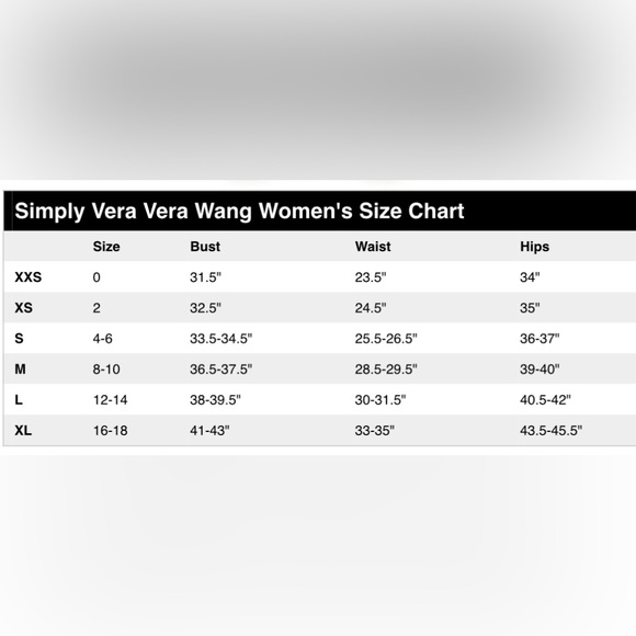 NWT SZ XL SIMPLY VERA WANG 100% COTTON Long Slv TShirt Top - Picture 6 of 6